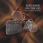 Ultra Thin Portable Reading Glasses - Acetate Frame, Acrylic Lenses, view 2