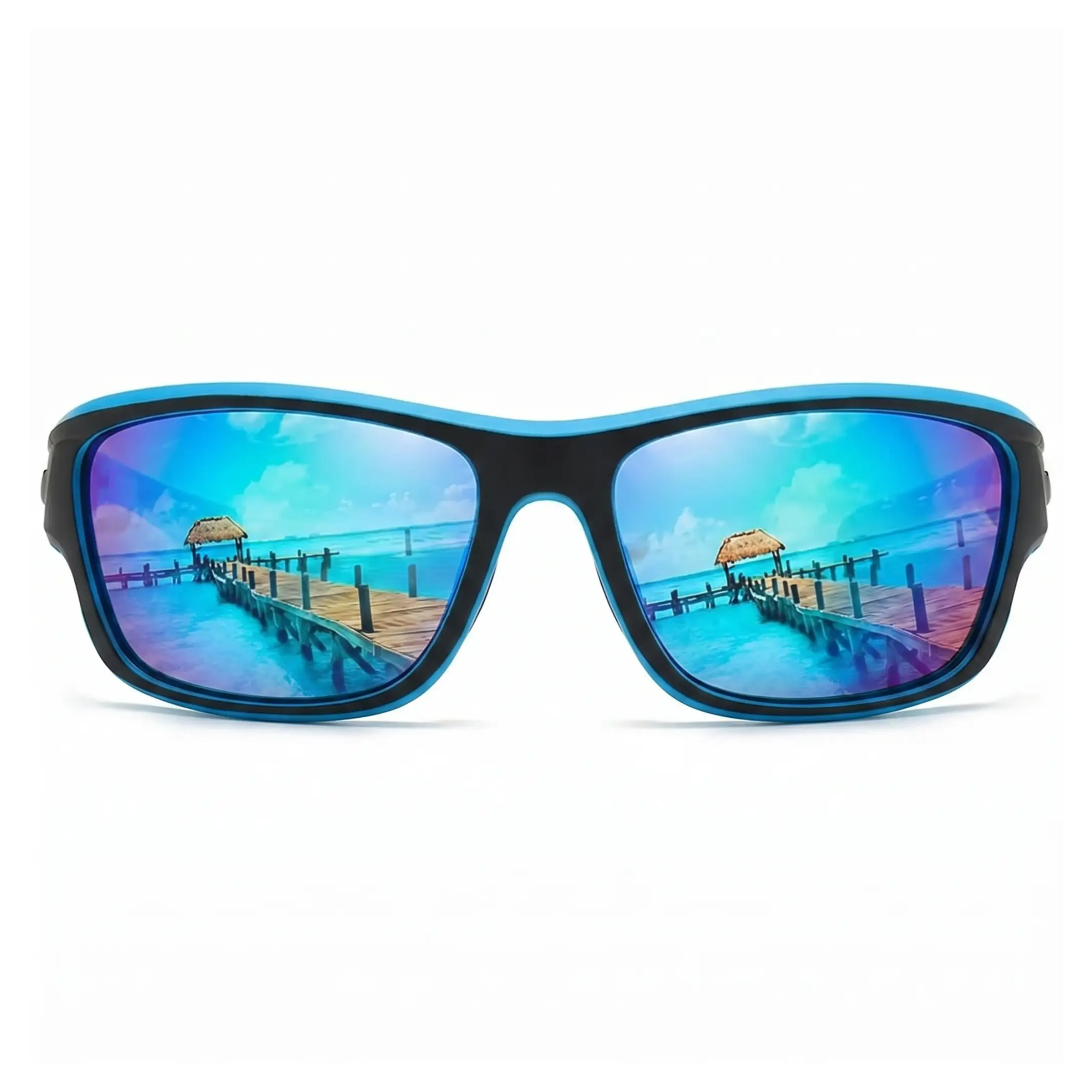 Polarised Sports Sunglasses for Outdoor Activities - UV Protection, Neck Strap, view 3