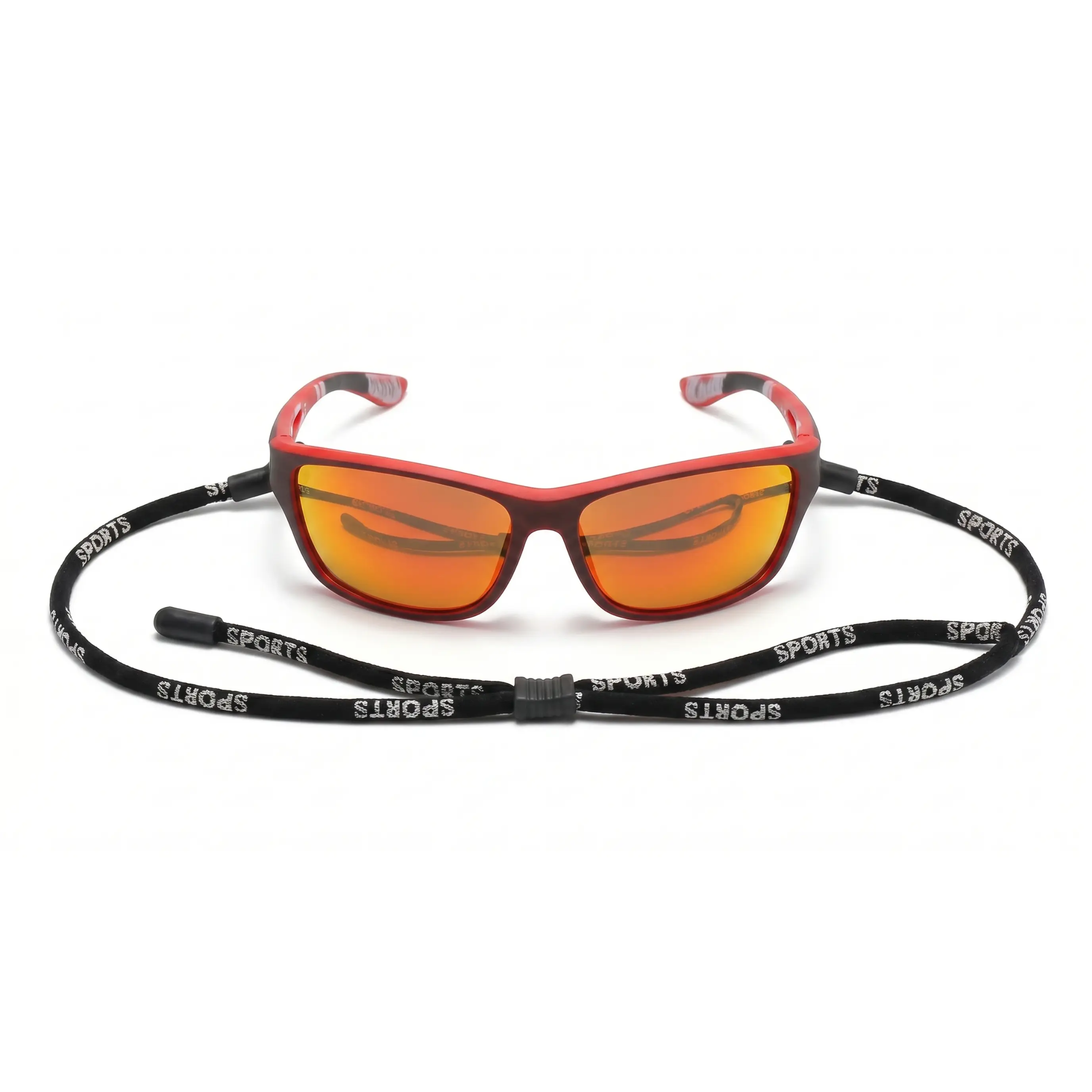 Polarised Sports Sunglasses for Outdoor Activities - UV Protection, Neck Strap