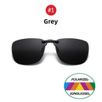 Clip-On Polarized Sunglasses for Glasses - UV400, Square, Lightweight, view 7
