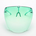 Face Shield Sunglasses for Outdoor Use - UV400, Polycarbonate, 155mm Wide, view 10