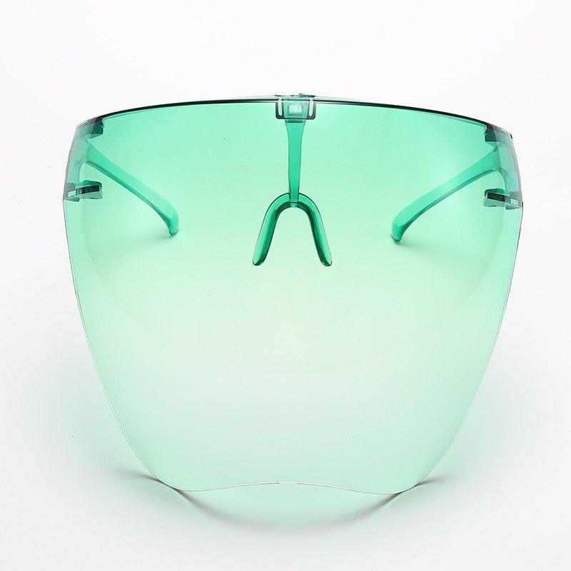 Face Shield Sunglasses for Outdoor Use - UV400, Polycarbonate, 155mm Wide, view 10