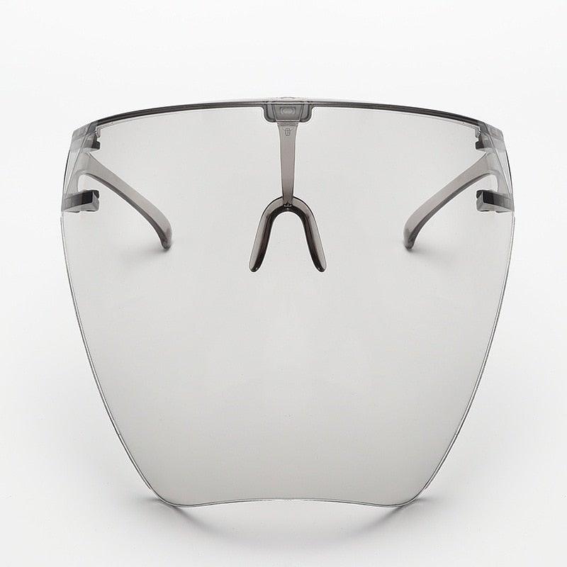 Face Shield Sunglasses for Outdoor Use - UV400, Polycarbonate, 155mm Wide, view 12