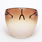 Face Shield Sunglasses for Outdoor Use - UV400, Polycarbonate, 155mm Wide, view 13