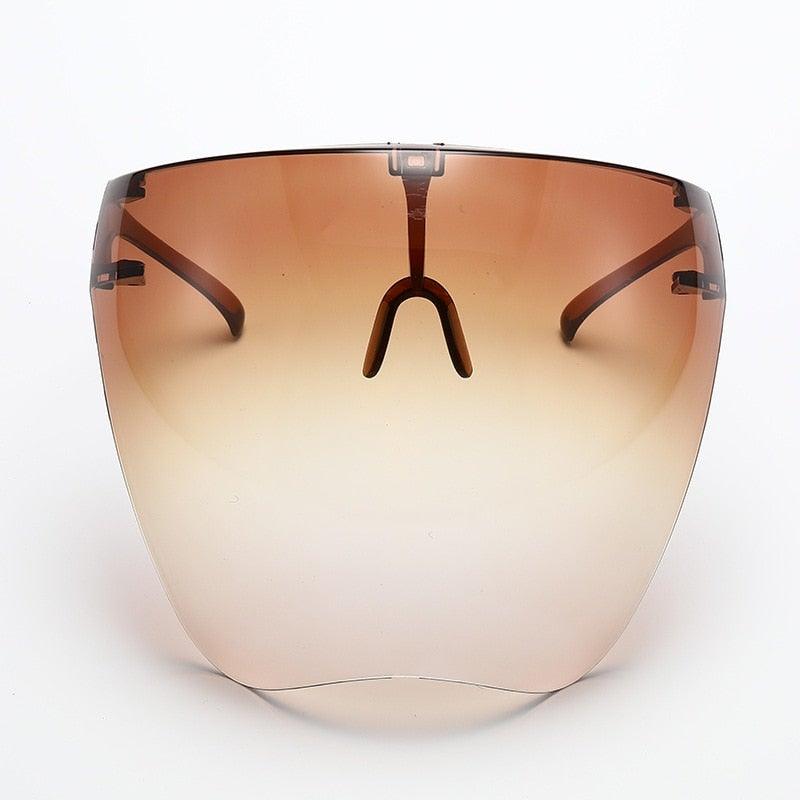 Face Shield Sunglasses for Outdoor Use - UV400, Polycarbonate, 155mm Wide, view 13