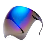 Face Shield Sunglasses for Outdoor Use - UV400, Polycarbonate, 155mm Wide, view 16