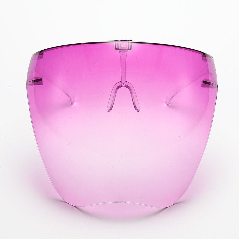 Face Shield Sunglasses for Outdoor Use - UV400, Polycarbonate, 155mm Wide, view 5