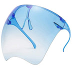 Face Shield Sunglasses for Outdoor Use - UV400, Polycarbonate, 155mm Wide, view 9