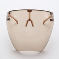 Face Shield Sunglasses for Outdoor Use - UV400, Polycarbonate, 155mm Wide