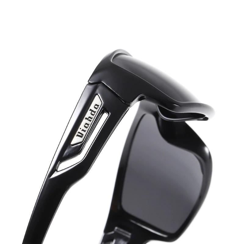 Military Sunglasses UV400 for Outdoor Fishing - Polycarbonate Frame, 141mm, view 5