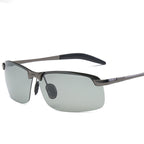 Photochromatic Polarised Sunglasses for Outdoor Use - Metal Frame, TAC Lens, view 2