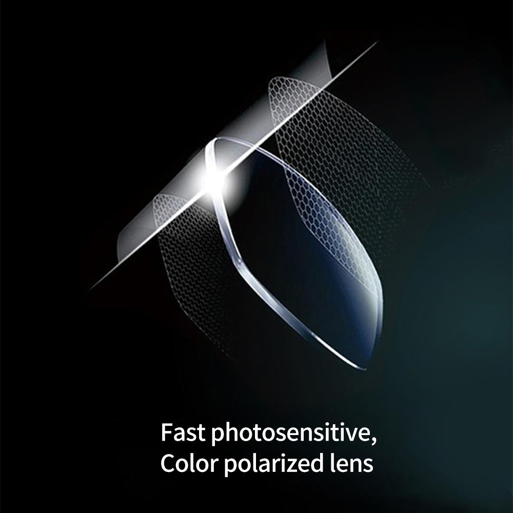Photochromatic Polarised Sunglasses for Outdoor Use - Metal Frame, TAC Lens, view 6