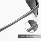 Photochromatic Polarised Sunglasses for Outdoor Use - Metal Frame, TAC Lens, view 8