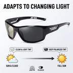 Polarized Military Sunglasses for Outdoor Fishing - UV400, Water Resistant, view 6
