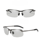 Polarized Photochromic Sports Sunglasses - Metal Frame, UV400 Protection, view 6