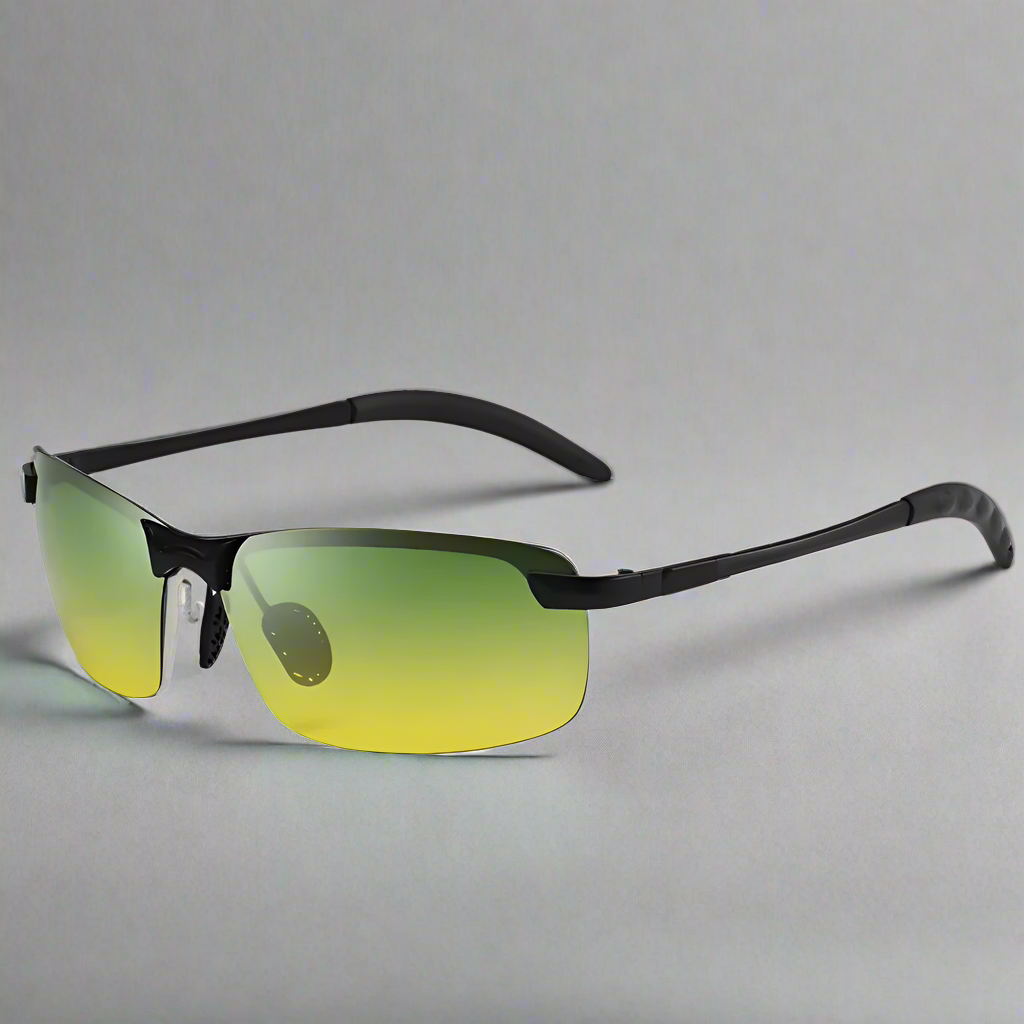 Polarized Photochromic Sports Sunglasses - Metal Frame, UV400 Protection, view 9