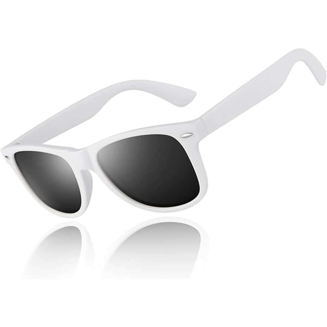 Classic 80's Retro Polarized Sunglasses - UV400, Lightweight Plastic Frame, view 13