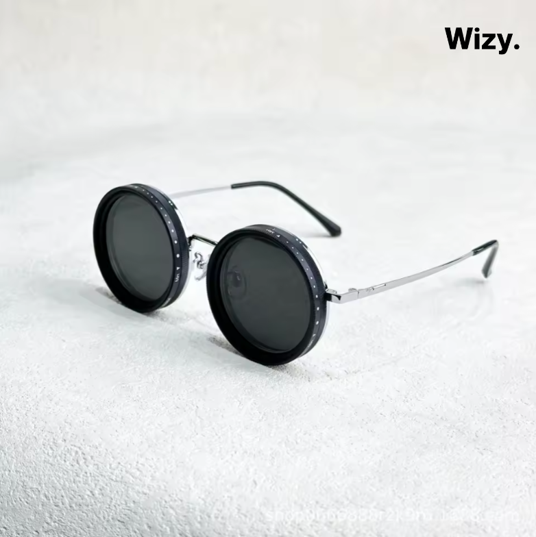 Sunglasses with Black Lenses for UV Protection - UV400, Durable Plastic Frame, view 11
