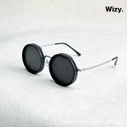 Sunglasses with Black Lenses for UV Protection - UV400, Durable Plastic Frame, view 11