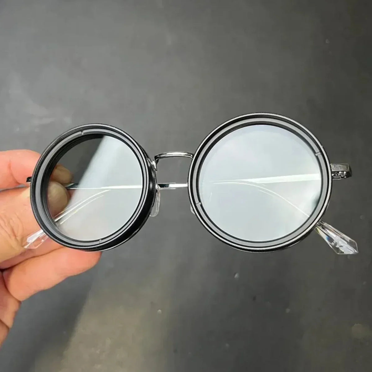 Sunglasses with Black Lenses for UV Protection - UV400, Durable Plastic Frame, view 5