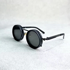 Sunglasses with Black Lenses for UV Protection - UV400, Durable Plastic Frame, view 7