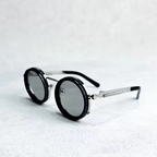 Sunglasses with Black Lenses for UV Protection - UV400, Durable Plastic Frame, view 9