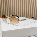 Women's Cat-Eye Sunglasses - Modern Elegance Style, view 8