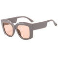 Women's Oversized Sunglasses - Lightweight Frame, Modern Style, view 4