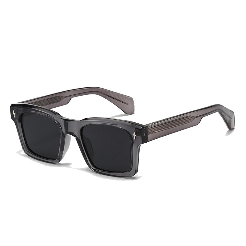 Women's Square Sunglasses for Women - Transparent Frame, 100% UVA UVB, view 4