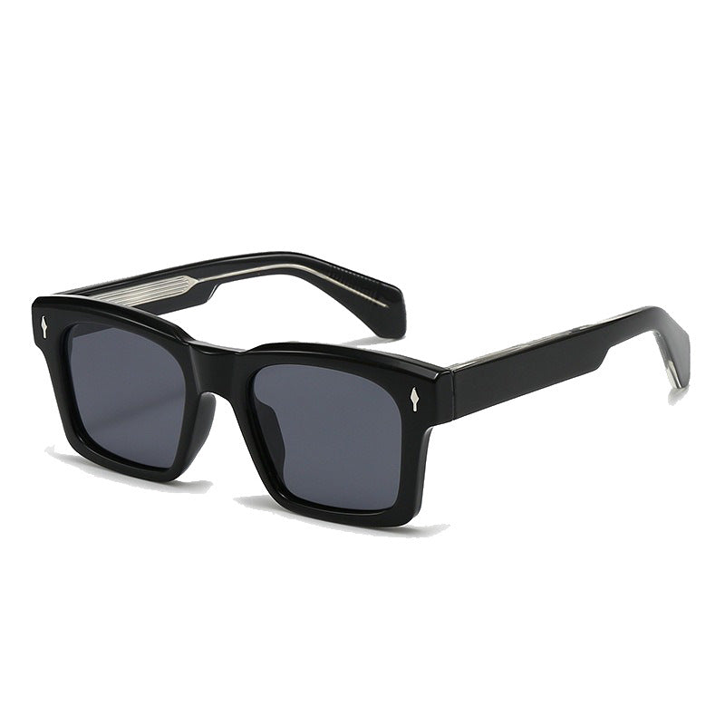 Women's Square Sunglasses for Women - Transparent Frame, 100% UVA UVB, view 6