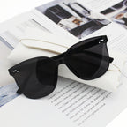 Ladies Cat-Eye Sunglasses for Women - Cat-Eye Shape, Elegant Design, view 3