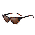 Ladies Cat-Eye Sunglasses - Elegant Tortoiseshell Pattern, view 15