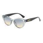 Women's Cat-Eye Sunglasses - Vintage Style, High-Quality Plastic Frame, view 10