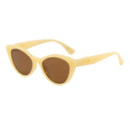 Women's Cat-Eye Sunglasses - Vintage Style, High-Quality Plastic Frame, view 8