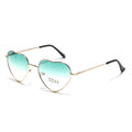 Women Heart-Shaped Sunglasses with UV Protection - Delicate Lightweight Frame, view 8