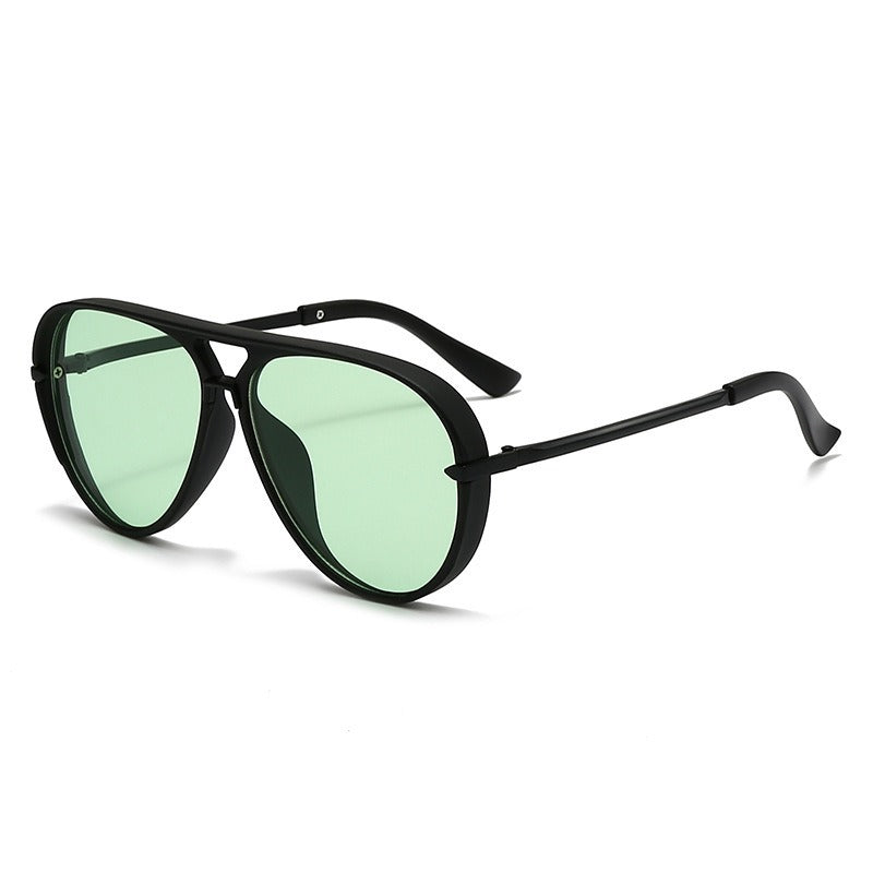 Women Pilot Sunglasses with Modern Metal Frame - High UV Protection, view 17
