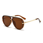 Women Pilot Sunglasses with Modern Metal Frame - High UV Protection, view 6