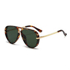Women Pilot Sunglasses with Modern Metal Frame - High UV Protection, view 7