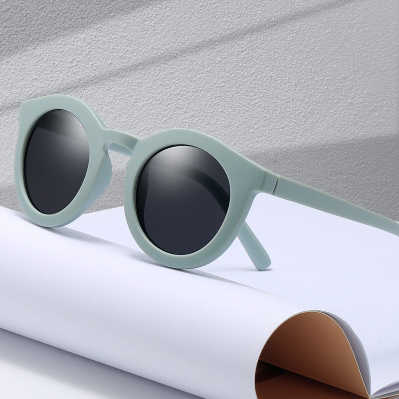 Women's Round Sunglasses - UV Protection Lenses