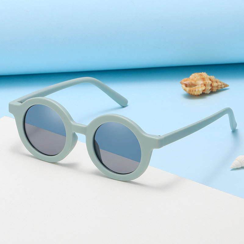 Women's Round Sunglasses - UV Protection, Lightweight, Durable Design, view 2