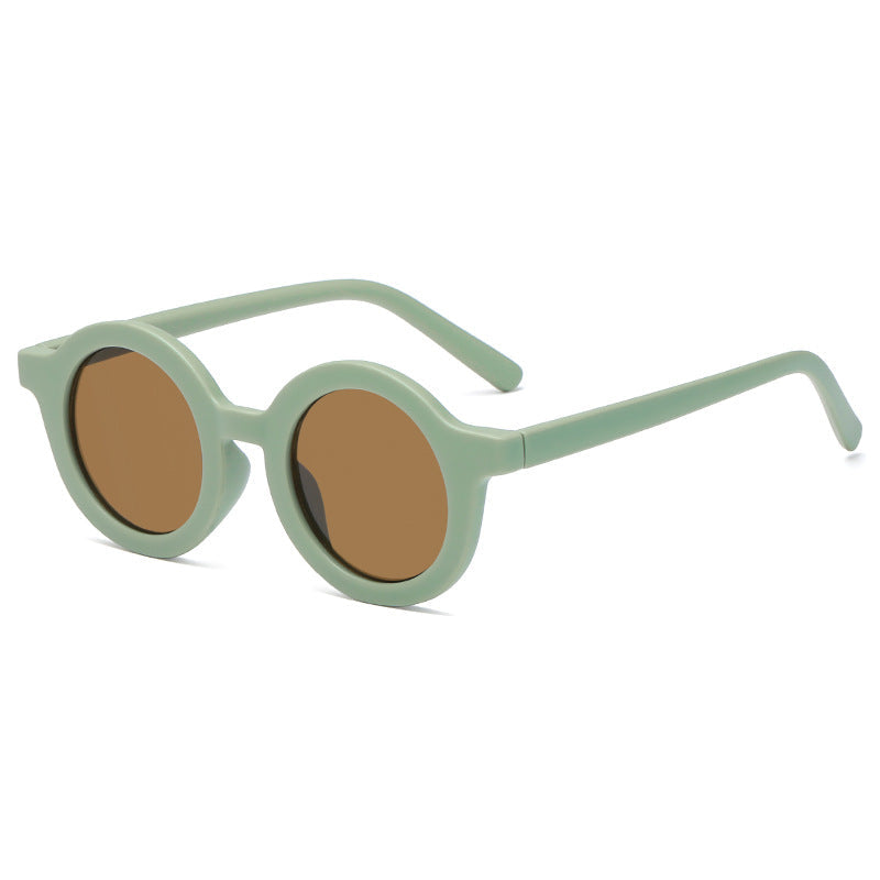 Women's Round Sunglasses - UV Protection, Lightweight, Durable Design, view 3
