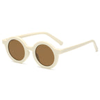 Women's Round Sunglasses - UV Protection, Lightweight, Durable Design, view 8
