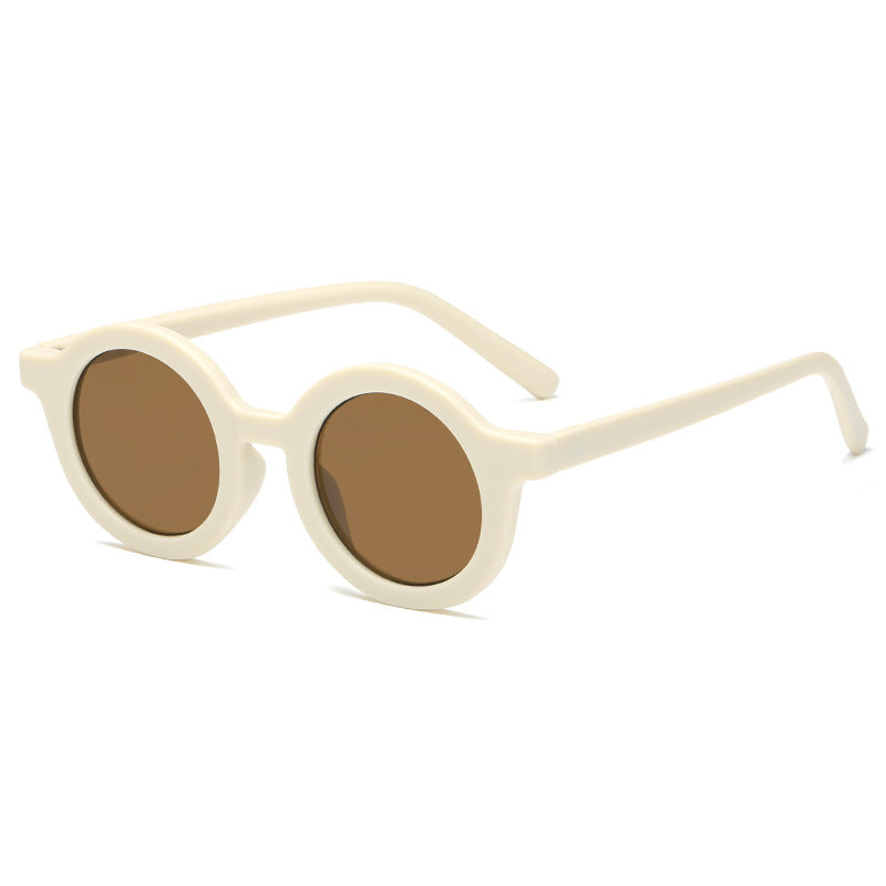Women's Round Sunglasses - UV Protection, Lightweight, Durable Design, view 8
