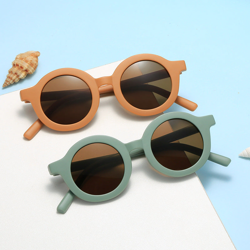 Women's Round Sunglasses - UV Protection, Lightweight, Durable Design