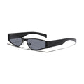 Women Futuristic Slim Sunglasses for Women - UV Protection, Adjustable Nose Pads, view 4