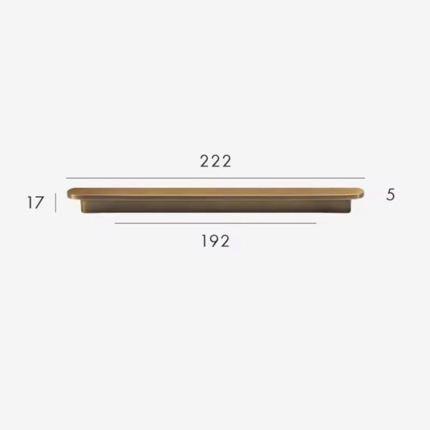 Ezra Furniture Handle-Welvere