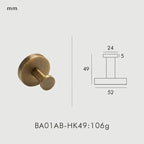 Falkar Livine Hook & Paper Holder-Welvere