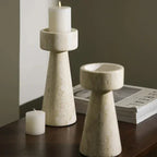 Falkur Stone Candle Holder-Welvere