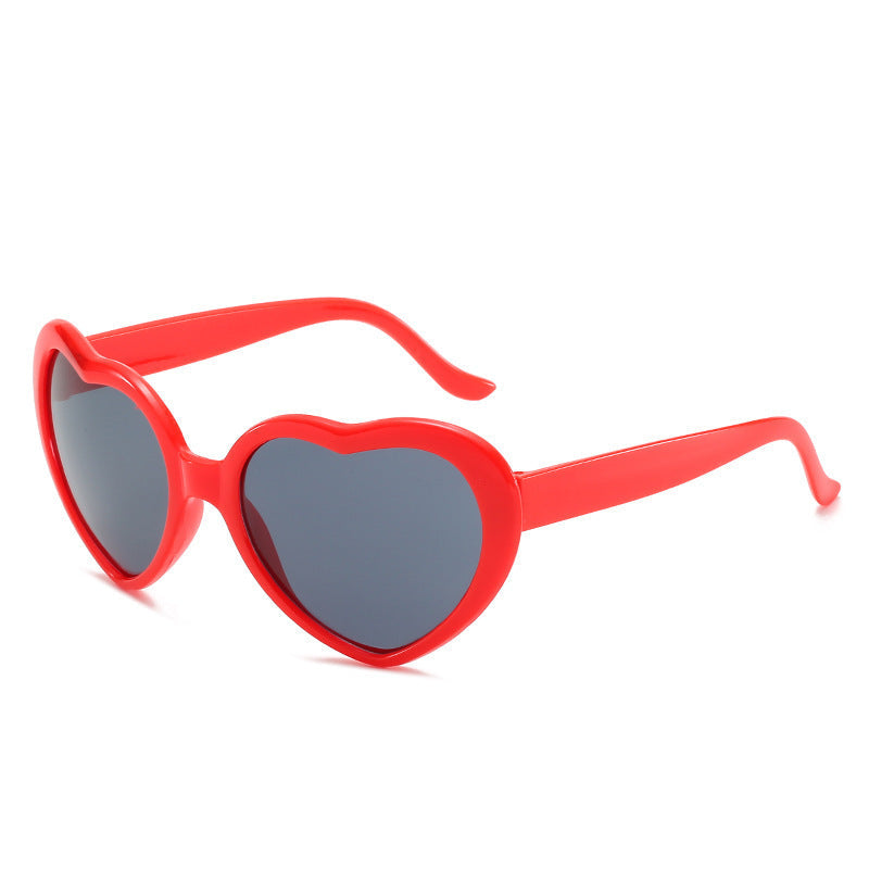 Ladies Heart-shaped Sunglasses for Women - Lightweight, UV Protection, view 3