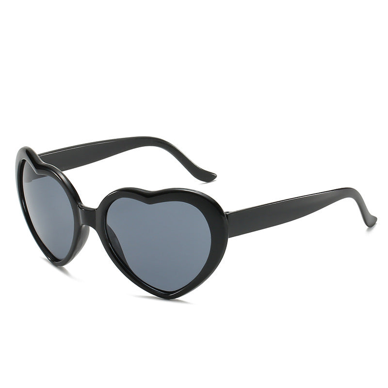 Ladies Heart-shaped Sunglasses for Women - Lightweight, UV Protection